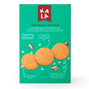 Galletas Kalá zero con avena, quinua y nueces 216g trasera
