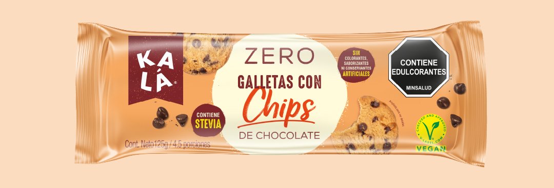 Galletas kalá zero chips chocolate